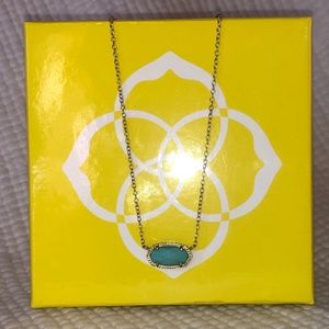 Kendra Scott Turquoise Elisa Necklace
